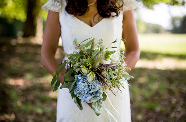 bouquet de mariée champêtre